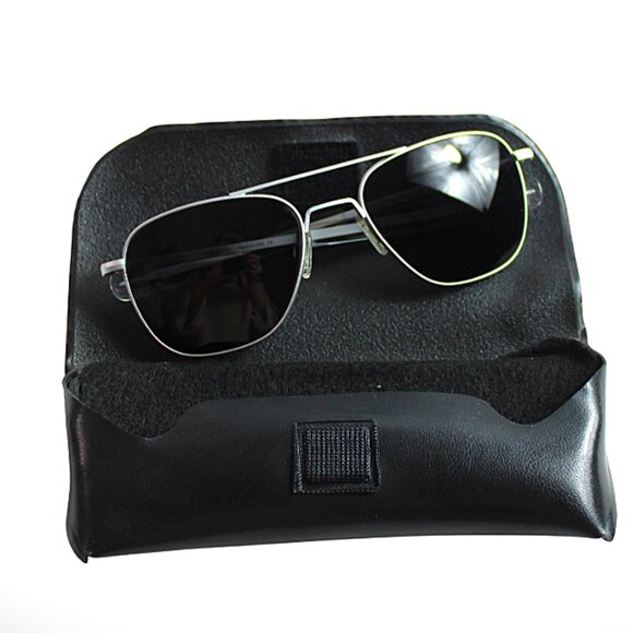 Randolph Engineering USA Authentic Aviation Matte Chrome Sunglasses - Picture 4 of 11